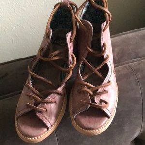 New, never worn Freebird Peace size 8.  $45